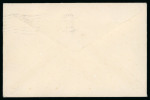 Stamp of Ireland » 1922 (Feb) Dollard Overprints (T1-T14) 2 1/2d ultramarine and 3d violet, singles, both tied by machine first day cancels on envelopes