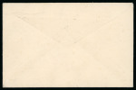Stamp of Ireland » 1922 (Feb) Dollard Overprints (T1-T14) 9d agate, single, tied by machine first day cancel CORK/17.FEB.1922, on envelope sent to Chesterfield