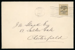 Stamp of Ireland » 1922 (Feb) Thom Overprints (T15-T19) 1s bistre-brown, single, tied by machine first day