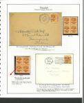 Stamp of Ireland » 1922 (Feb) Thom Overprints (T15-T19) 2d orange, die I and II, both singles, tied by first