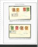 Stamp of Ireland » 1922 (Feb) Thom Overprints (T15-T19) 1 1/2d red-brown and 2d orange, die II, plus Dollard