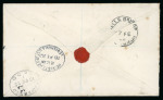 Stamp of Ireland » 1922 (Feb) Thom Overprints (T15-T19) 1 1/2d red-brown and 2d orange, die II, plus Dollard