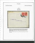 Stamp of Ireland » 1921 Unofficial Overprints BLACKROCK: 1922 Envelope franked GB 1d scarlet, horizontal