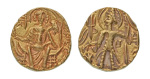 Stamp of Coins » Kushan Kushanas, Shaka, c. mid-4th century, AV dinar, 7.74 g. Ardoksho