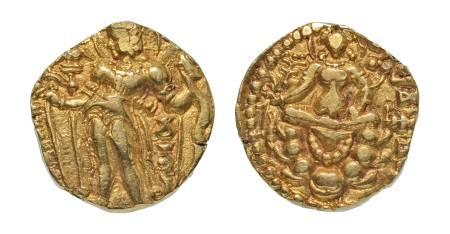 Stamp of Coins » Gupta Gupta Empire, Chandragupta II, c. 380-413, AV dinar, 7.85 g. Archer