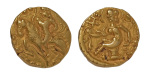 Stamp of Coins » Gupta Gupta Empire, Chandragupta II, c. 380-413, AV dinar, 7.79 g. Horseman