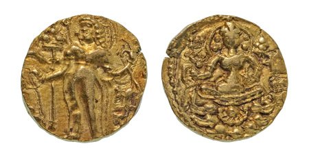 Stamp of Coins » Gupta Gupta Empire, Skandagupta, c. 455-467, AV dinar, 9.24 g. Archer