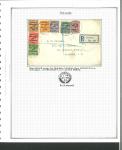 Stamp of Ireland » 1922 (Feb) Dollard Overprints (T1-T14) 1/2d to 1s, attractive group of twelve covers