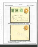 Stamp of Ireland » Political & Transitional Periods » British Postal Stationery - February 17, 1922 to July 23, 1924 1920 GB 2d orange postal stationery envelopes, attractive