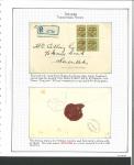 Stamp of Ireland » 1922 (Jul-Nov) Thom Overprints (T25-T41) 1/2d to 9d, group of 21 covers, front and postcards