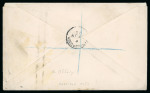 Stamp of Ireland » 1923 Harrison Coils Overprints (T62-65) 1/2d to 2d, group of 15 covers neatly mounted and written