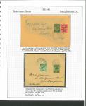 Stamp of Ireland » Political & Transitional Periods » British Postal Stationery - February 17, 1922 to July 23, 1924 1924 British GV 1/2d green, wrapper used to Dun Laoghaire