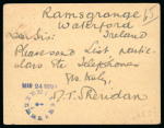 Stamp of Ireland » Political & Transitional Periods » British Postal Stationery - February 17, 1922 to July 23, 1924 1922-25 British Postal cards, an attractive group of