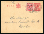 Stamp of Ireland » Political & Transitional Periods » British Postal Stationery - February 17, 1922 to July 23, 1924 1922-25 British Postal cards, an attractive group of