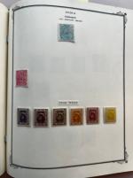 Stamp of Indian States » Indian States Collections and Lots India Native States collection in a Scott album, with most States represented