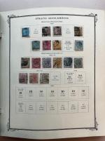 Stamp of Malaysia » Malaysian States Collections and Lots Malayan States and Singapore collection in album