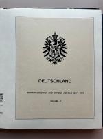 Stamp of Germany » German Colonies German Colonies and Offices stamps and postal history collection in 2 volumes