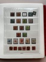 Stamp of Denmark » Collections Denmark 1850s to 70s collection with DWI