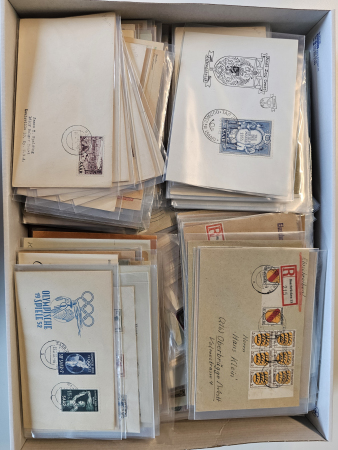 Stamp of Germany » Plebiscite Areas » Saar Saar accumulation of mostly covers and some complete sheets