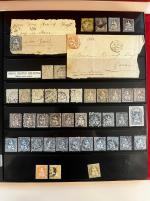 Stamp of Switzerland / Schweiz » Sammlungen 1860-1960, kleine Sammlung ab 6 Strubel