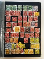 Stamp of Australia » Collections Australia duplicated 1910-80s used on hagners and stockbook of postmarks