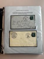 Stamp of United States » Collections United States Boston Negative Postmarks postal history collection