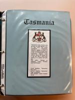 Stamp of Australia » Tasmania Tasmania 1900s Views heavily duplicated used accumulation in thick binder