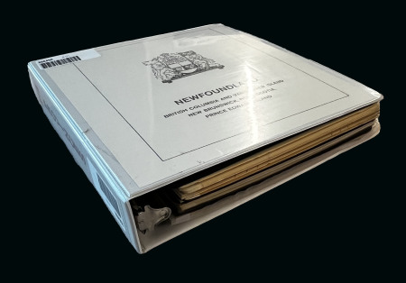 Stamp of Canada » Canada and Provinces Collections Newfoundland duplicated stamp and postal history accumulation