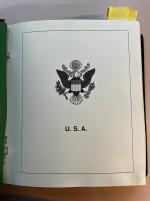 Stamp of United States » Collections Unites States album with 19th century Proofs, Postmarks, Confederacy, Currency