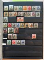 Stamp of Colonies françaises » Sarre 1920-1959, en classeur, très belle collection très