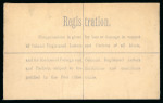 Stamp of Ireland » Political & Transitional Periods » British Postal Stationery - February 17, 1922 to July 23, 1924 1923-24 Transition period Registered envelope: Attractive
