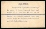 Stamp of Ireland » Political & Transitional Periods » British Postal Stationery - February 17, 1922 to July 23, 1924 1923-24 Transition period Registered envelope: Attractive