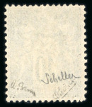 Stamp of France » Préoblitérés 1893, préoblitéré Sage Y&T n°16, 10c noir avec surcharge