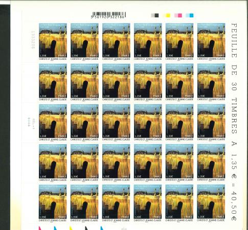 Stamp of France » Adhésif (Autocollant) 2008-2009, adhésifs Versailles et Christo Y&T n° 222