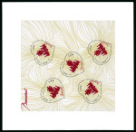 Stamp of France » Blocs et Feuillets 2014, feuillet Baccarat Y&T n° F4833, lot de neuf feuillets