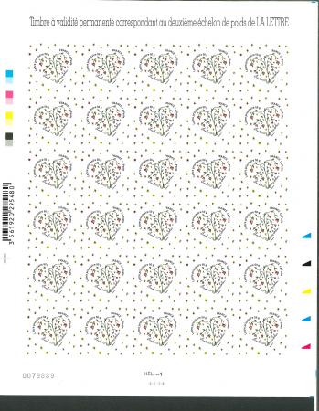 Stamp of France » Adhésif (Autocollant) 2008, autoadhésifs Sorbier Y&T n° 148-149 deux feuilles