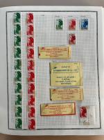 Stamp of France » Collections 1960-1997, dans une épaisse reliure, collection très