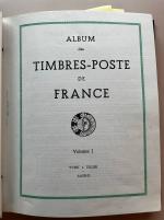 Stamp of France » Collections 1900-2005, dans deux reliures Yvert collection poste