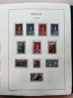 Stamp of France » Collections 1849-1978, collection de France en 2 volumes comprenant