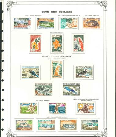 Stamp of Colonies françaises » Afars and Issas withdraw