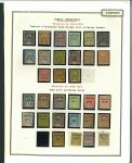 Stamp of Colonies françaises » Canton 1901-1919, Bureau complet soit Y&T n° 1-83, timbres