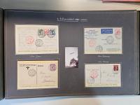Stamp of Aerophilately » Zeppelins Zeppelin LZ 127, collection with over 460 covers, including several rarities in 3 large volumes
