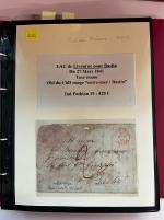Stamp of France » Lettres Classiques Collections 1769-1841, dans un classeur, exceptionnelle collection