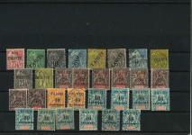 Stamp of Colonies françaises » Tahiti 1893-1903, lot de 32 timbres neufs */obl dont Y&T n°