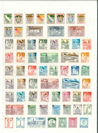 Stamp of Colonies françaises » Colonies Francaise Collections et Lots Allemagne/Zones d'Occupation Française : 1947-1949,