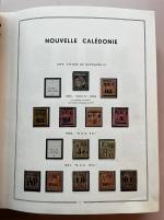 Stamp of Colonies françaises » Nouvelle-Calédonie 1859-2000, dans une reliure Moc très belle collection