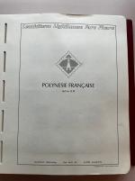 Stamp of Colonies françaises » Polynésie 1958-2000, en album Leuchtturm collection trrès suivie