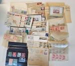 Stamp of Large Lots and Collections 1860-1960, in a box thousands of mint and used stamps all countries