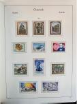 Stamp of Austria » Collections and Lots  1947-2001, in drei Leuchtturm-Alben komplette postfrische Sammlung