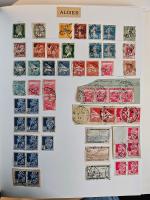 Stamp of Large Lots and Collections Africa : 1880-1980,  in three albums thousands of mint and used stamps